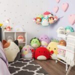 Cute Halloween stuffed animal set featuring Squishmallows characters