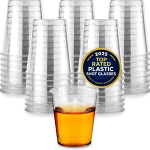 1.5oz Halloween wine glasses clear disposable cups for party drinks