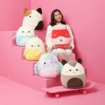 Malcolm Bat Mushroom Squishmallows Halloween plush toy