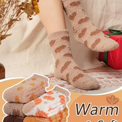 Ultra-Soft Halloween Socks for Relaxing at Home